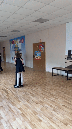 Woman documents Russian school visits amid Victory Day preparations