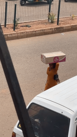 Daily street life documented in Bukuru, Nigeria