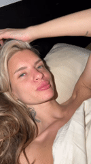 Intimate moments and flower arrangements documented in Berlin evening