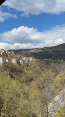 Tourist captures church views and local cuisine in Veliko Tarnovo
