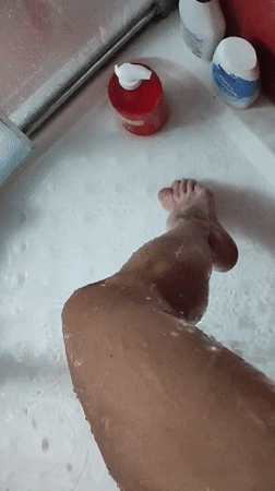 Morning routine documented in Sochi: showering, grocery shopping