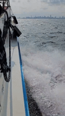 Boat journey recorded on video near Pattaya, Thailand