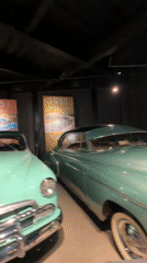 Ghostbusters Ecto-1 car displayed at Tampico museum