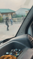 Street roller skating practice session observed in Jos, Nigeria