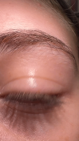 Person documents eye close-ups and POV challenge content in Tbilisi
