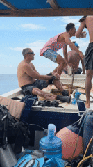Four men spotted on diving boat in Indonesian waters