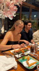 Late-night dining at Japanese restaurant in Puebla documented