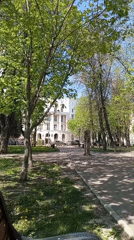 Urban park documented on sunny morning May 5, 2026
