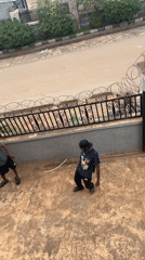 Morning life documented across residential Abuja neighborhoods