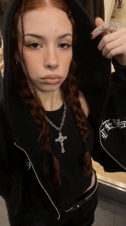 Woman spotted near character merchandise display in Buenos Aires