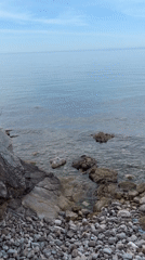 Early morning tourism documentation in Budva's Old Town and coastline