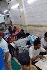 Dinner crowd fills Hanif Biryani in Dhaka