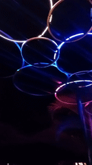Nigerian nightlife spots lit up with neon installs and club performances
