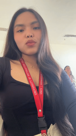 Late-night campus life at University of Southeastern Philippines
