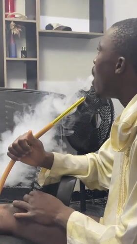 Hookah session in Abuja, from coal prep to exhale