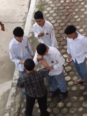 Early morning school activities observed in Lhokseumawe, Indonesia