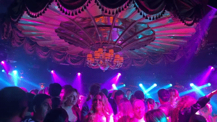 Nightclub scene captured on video in Mexico City