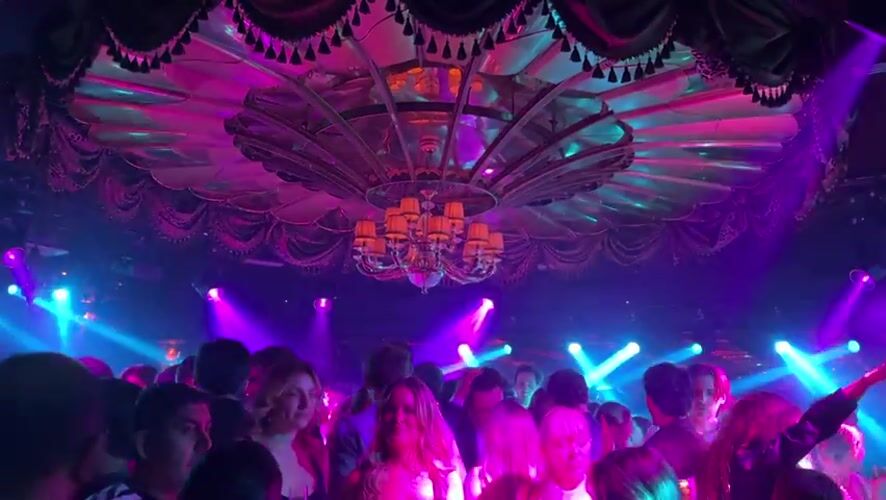 Nightclub scene captured on video in Mexico City
