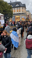 Glacier protection protest held in Ushuaia, Argentina