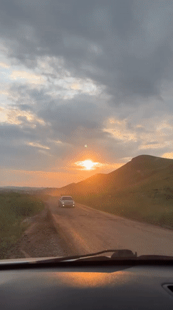 Summer day party in the Krasnoyarsk hills with live DJ