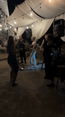 Live music night captured at outdoor venue in Montenegro
