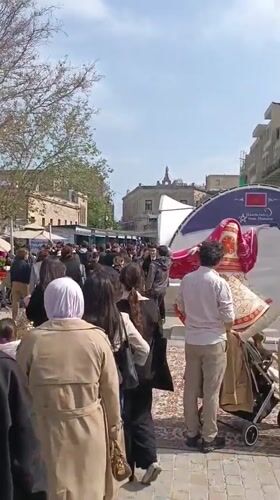 Outdoor festival draws crowds in Baku City, Azerbaijan
