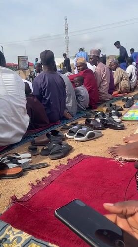 Morning gatherings and street activity recorded in Gwagwalada, Nigeria
