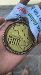 Personal items including Italian cruise medal documented in Haini