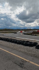 Go-kart racing activity captured at Kishpek facility