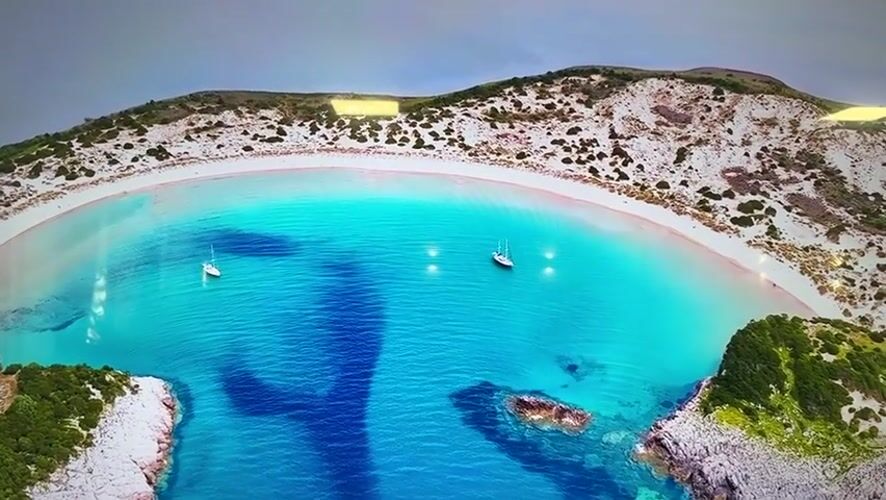 Aerial tour of Mediterranean and tropical highlights, tagged from Dnipro