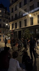 Evening dance gathering draws crowd in Lyon public square