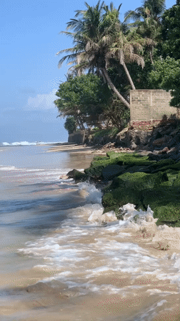 Fishing the shallows at Kabalana beach, Sri Lanka