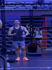 Group fitness sessions and casual Chiang Mai moments on a June morning