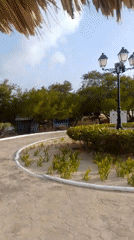 Witness documents evening scenes at Venezuelan coastal resort