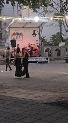 Live music and street vibes at a Burgas outdoor event
