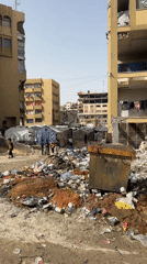 Daily life continues amid war damage in Gaza City