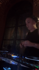 Female DJ performs at packed GlavClub venue in Moscow