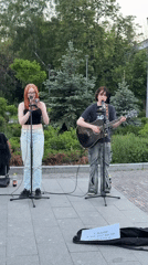 Street musicians perform across Moscow public spaces Friday evening