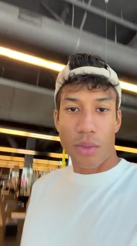 Gym workout session recorded in Los Angeles