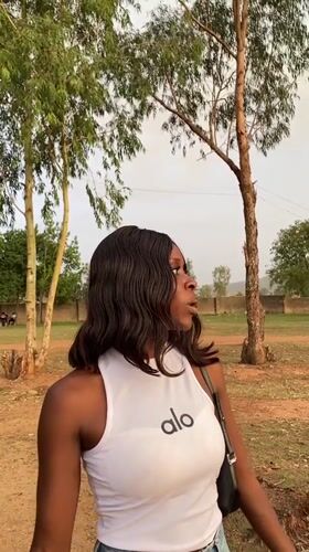 Young people gather for casual activities in Nigerian towns