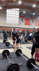 Powerlifting Competition Held in Saint Petersburg Gymnasium