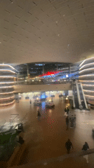Visitors document Starfield Library's towering architecture at Seoul COEX Mall