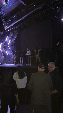 DJ performance with dancers draws crowds at Teatro nightclub, Varna