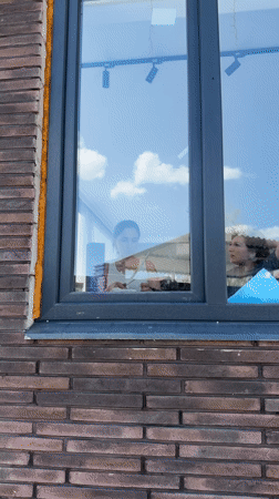 Building window view documented in Khoroshovskiy, Russia
