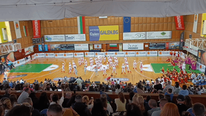 Children's dance performance held in Haskovo gymnasium