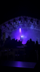 Live music performance draws crowd in Selçuk, Turkey