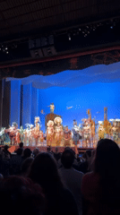Lion King Performance and Times Square Night Activity Documented