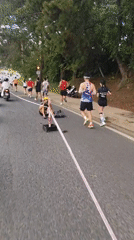 Morning running race held along lakeside roads in Da Lat
