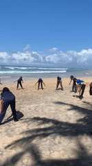 Beach drills and street life along Sri Lanka's southern coast