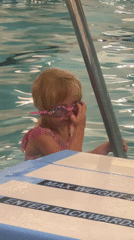 Pool time at an indoor facility in Markham